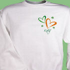 Hearts & Luck Personalized Irish Sweatshirt